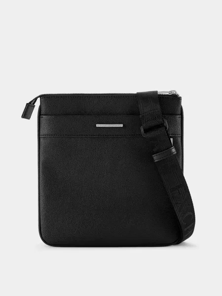 Armani Exchange Мессенджер Поліестер/поліуретан чорний