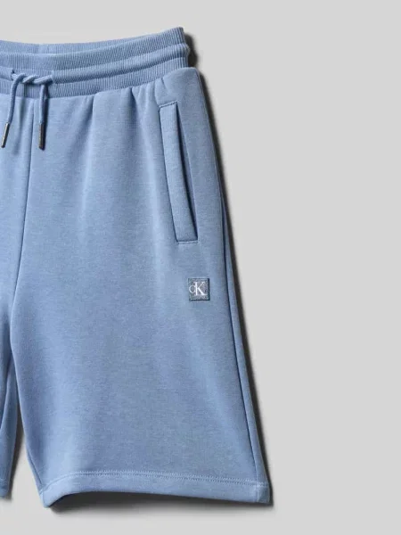 Szorty dresowe o kroju regular fit z mieszanka bawełny Calvin Klein Jeans