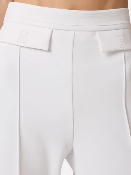 Брюки Elisabetta Franchi белые
