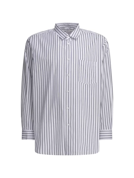 Cămașă Comme Des Garçons cu dungi alb