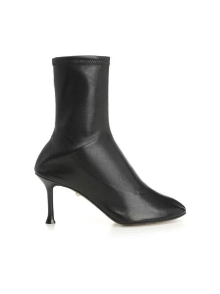 Buty do kostki Alevi Milano skórzane czarne