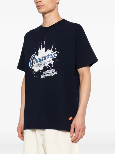 Grafic tricou Willy Chavarria albastru