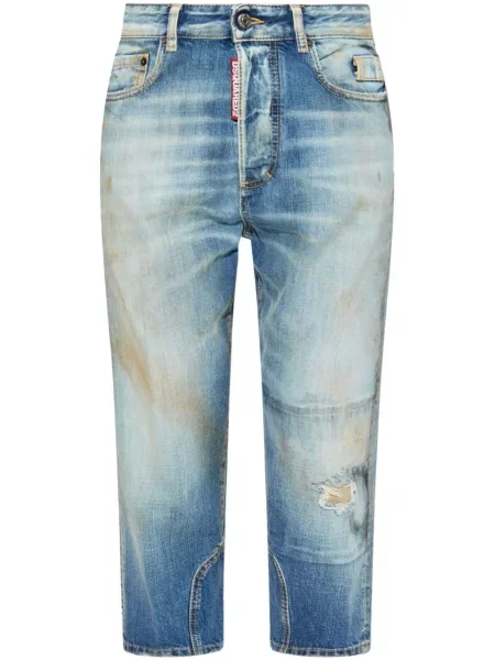 Cropp blugi Dsquared2 zdrențuiți albastru