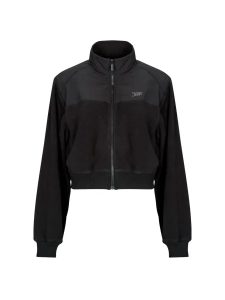 Tommy Jeans bluză uni negru
