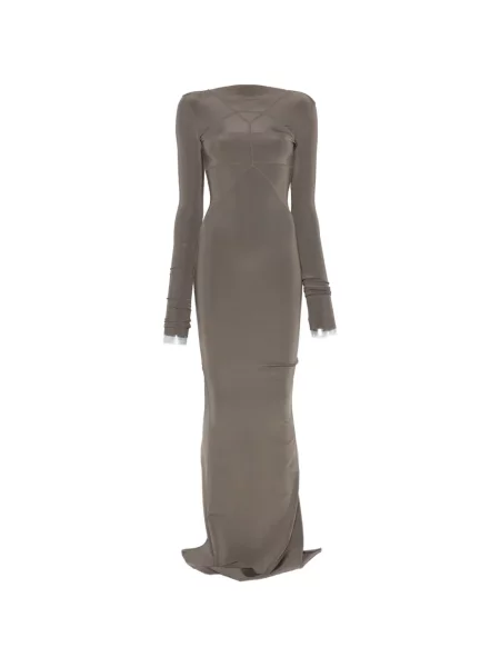 Rochie maxi Rick Owens de costum gri