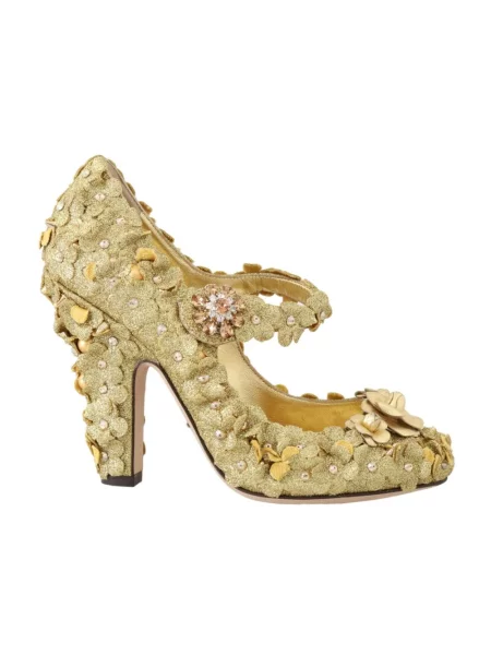 Czółenka Dolce And Gabbana żółta
