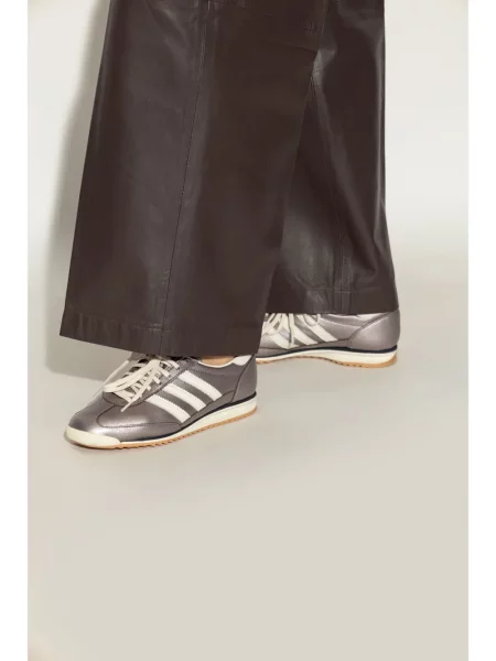 Kryształ górski kurtka jeansowa Adidas fioletowa