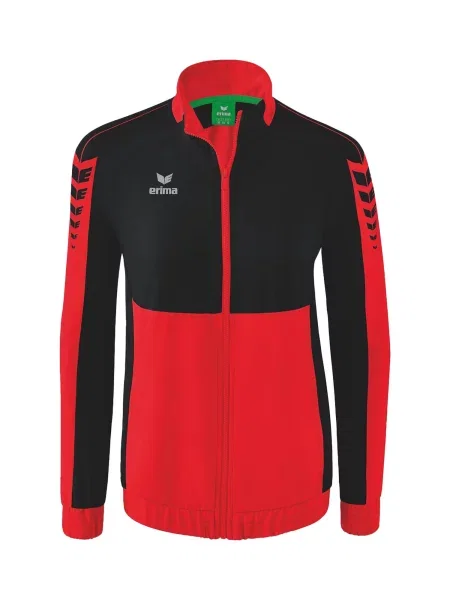 ERIMA Športna jakna rdeča črna