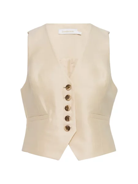 Vestă Zimmermann cu decolteu în V