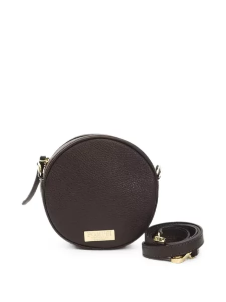 Geanta crossbody Pompei Donatella din piele maro