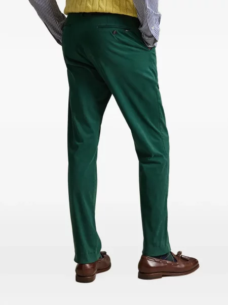 Satenske rukavice Polo Ralph Lauren s vezom s vezicama smeđa