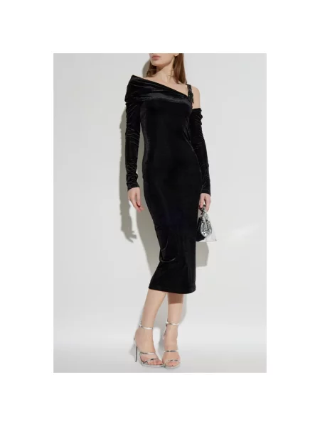Versace Jeans Couture Sukienka koktajlowa czarny