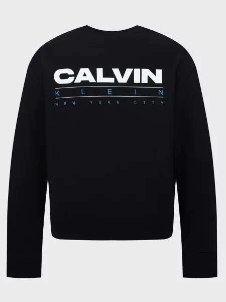 Махровый свитшот Calvin Klein Jeans черный