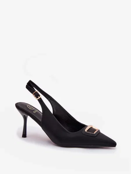 Pantofi cu toc Boto negru