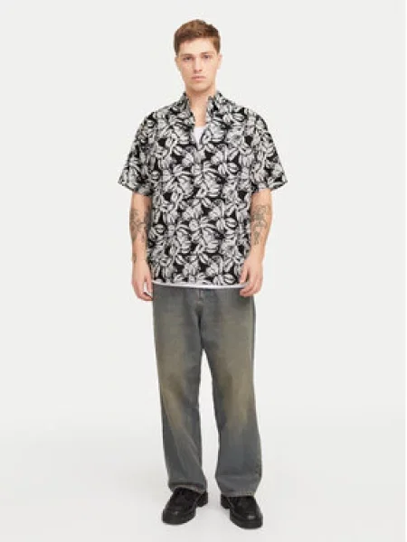 Jack&Jones Košile Joshua Wide Fit černá