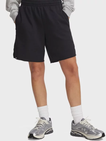 Короткі махрові спортивні шорти Under Armour чорні