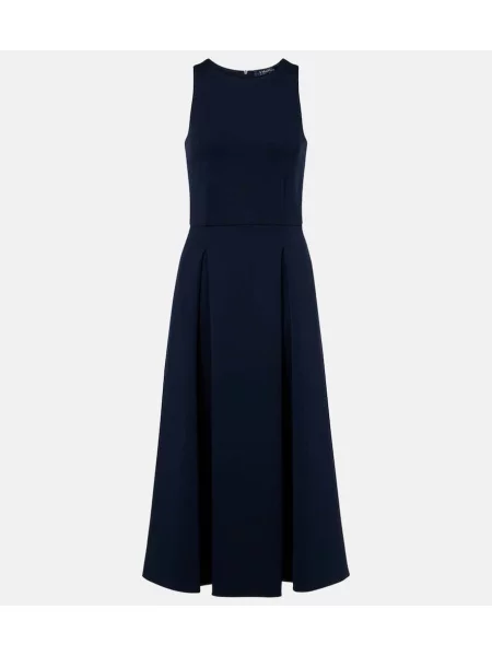 Rochie midi 's Max Mara din jerseu până la genunchi de costum albastru