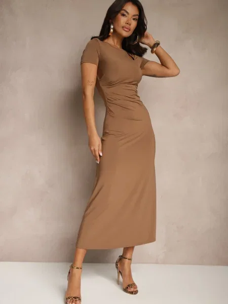 Rochie Aterezza maro