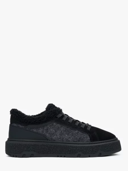 Sneakerși Estro negru