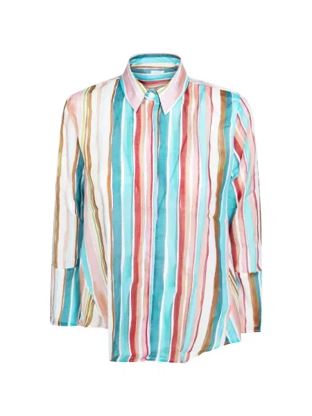 Koszula w paski Robert Friedman w paski biały