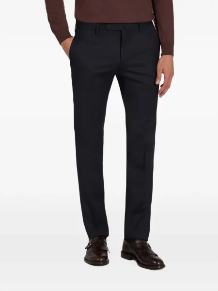 Pantaloni Slowear din țesătură twill gri
