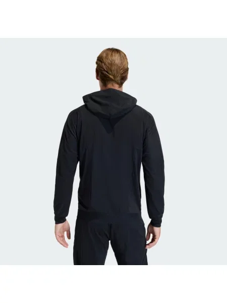 MIKINA WORKOUT FULL-ZIP černá