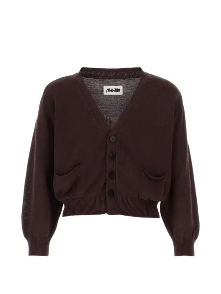 Cardigan Magliano cu autograf maro
