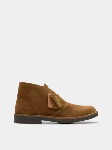 Черевики Clarks Desert Boot Evo змащений маслом нубук/замша коричневий