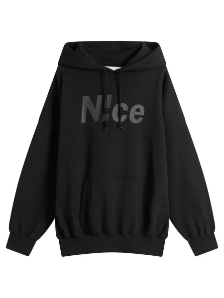 Bluza z kapturem N!ce czarna