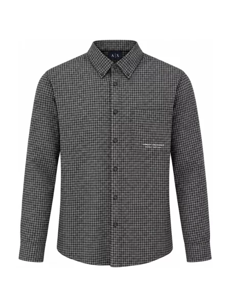 Košeľa Armani Exchange sivá