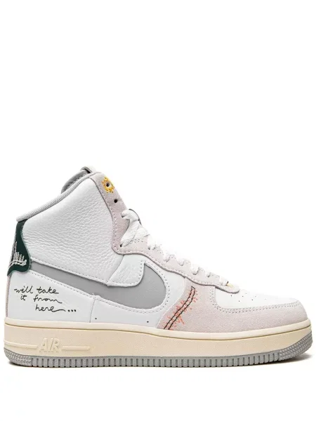 Sneakerși Nike Air Force 1 alb