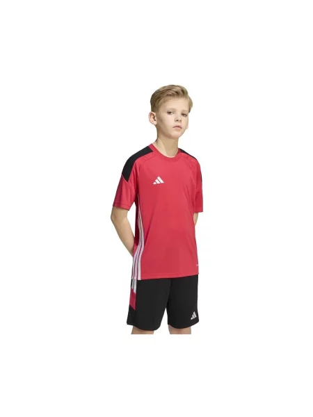 Gyerek póló Adidas piros