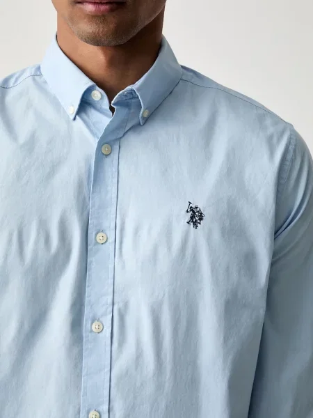 Рубашка U.s. Polo Assn. из поплина