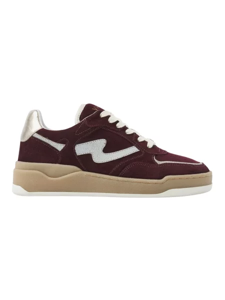 Sneakersy Via Vai zamszowe czerwone