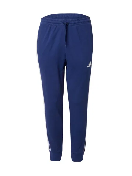 ADIDAS SPORTSWEAR Športne hlače Essential temno modra bela