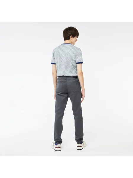 Lacoste Spodnie Slim Fit czarne