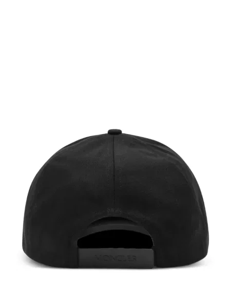 Șapcă Moncler cu autograf negru