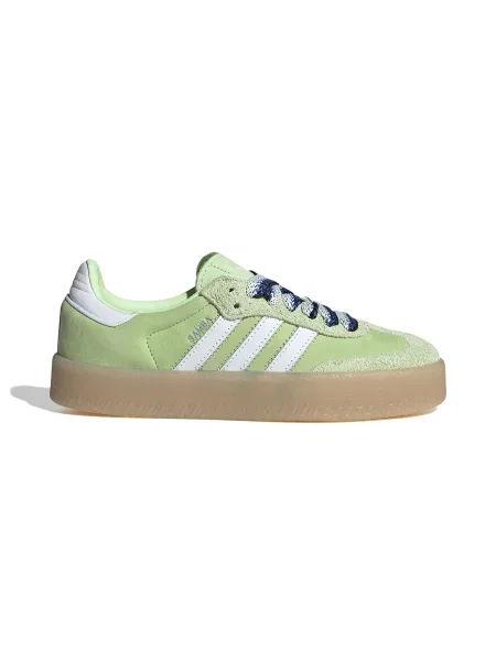 Adidas Originals sneakersy skórzane Sambae W zielony