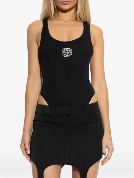 Body Vetements cu broderie negru