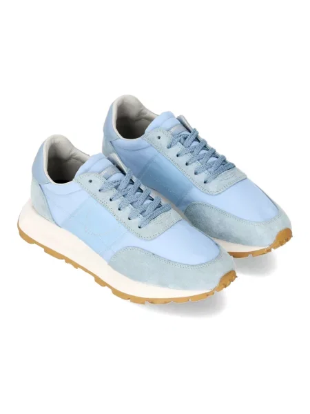 Buty do biegania Philippe Model zamszowe niebieskie