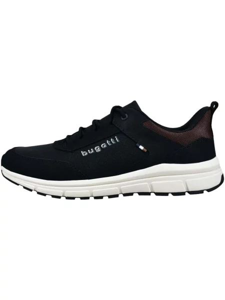 Sneakerși Bugatti negru