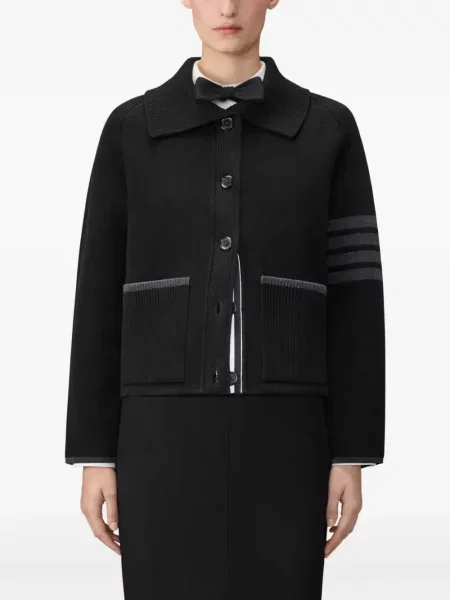 Geacă Thom Browne negru