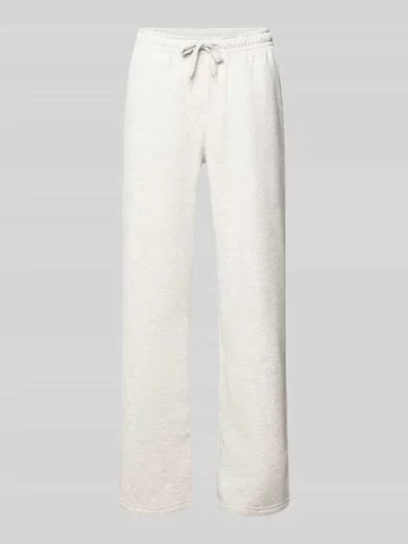Spodnie dresowe o kroju straight fit z tunelem Gina Tricot
