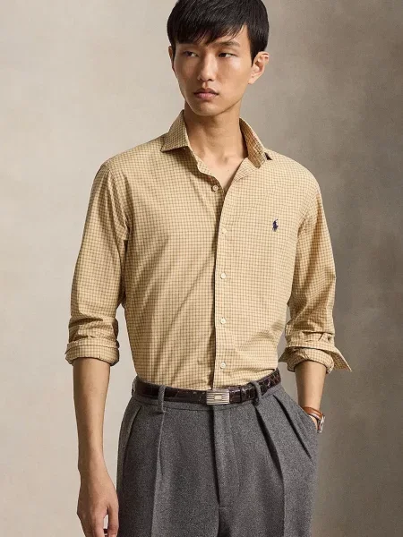 POLO RALPH LAUREN Cămașă | Custom fit maro