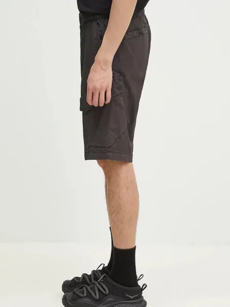 Napapijri Šortky N-Senio Regular Fit černá hnědé