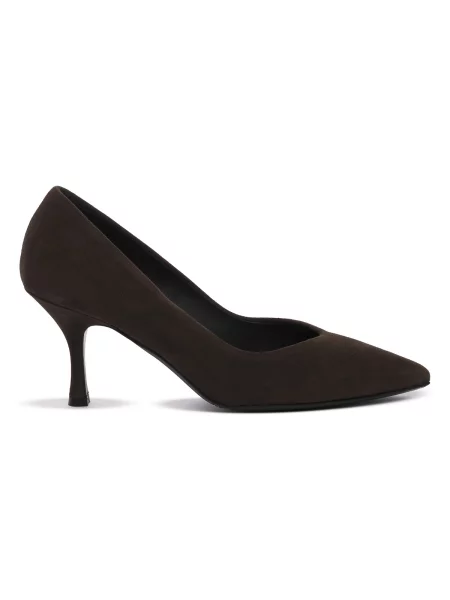 Pantofi Angelina Folies maro