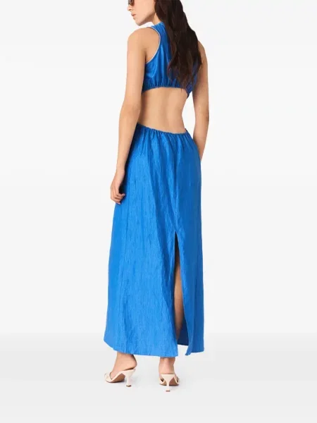 Rochie Maje de in cu spatele deschis albastru
