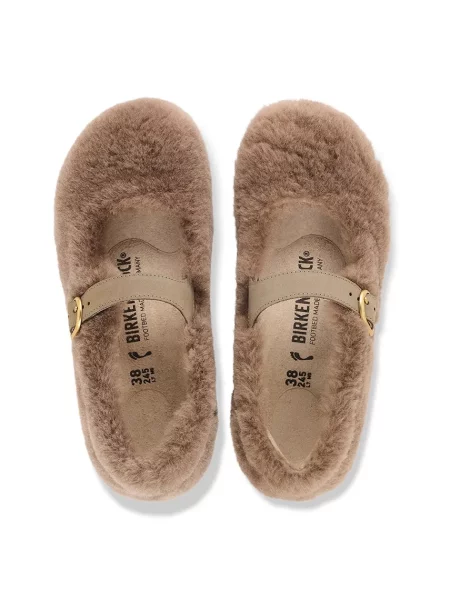 Кожаные балетки Birkenstock