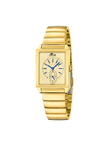 Lotus Analogové hodinky Watch Square Series zlatá