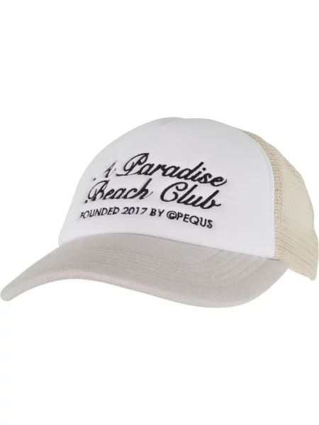 Pequs Sapkák Paradise Beach Club homok fehér